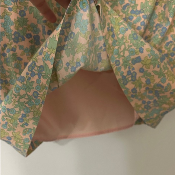 Boden Skirt Size 8 Pastel Floral Easter Preppy Feminine Midi Cotton - Picture 8 of 12